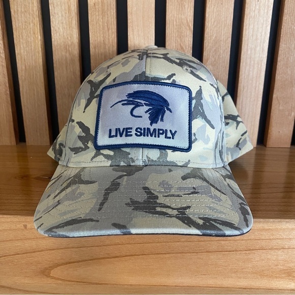 Patagonia Live Simply Fly Camo Roger That Hat - Picture 1 of 4